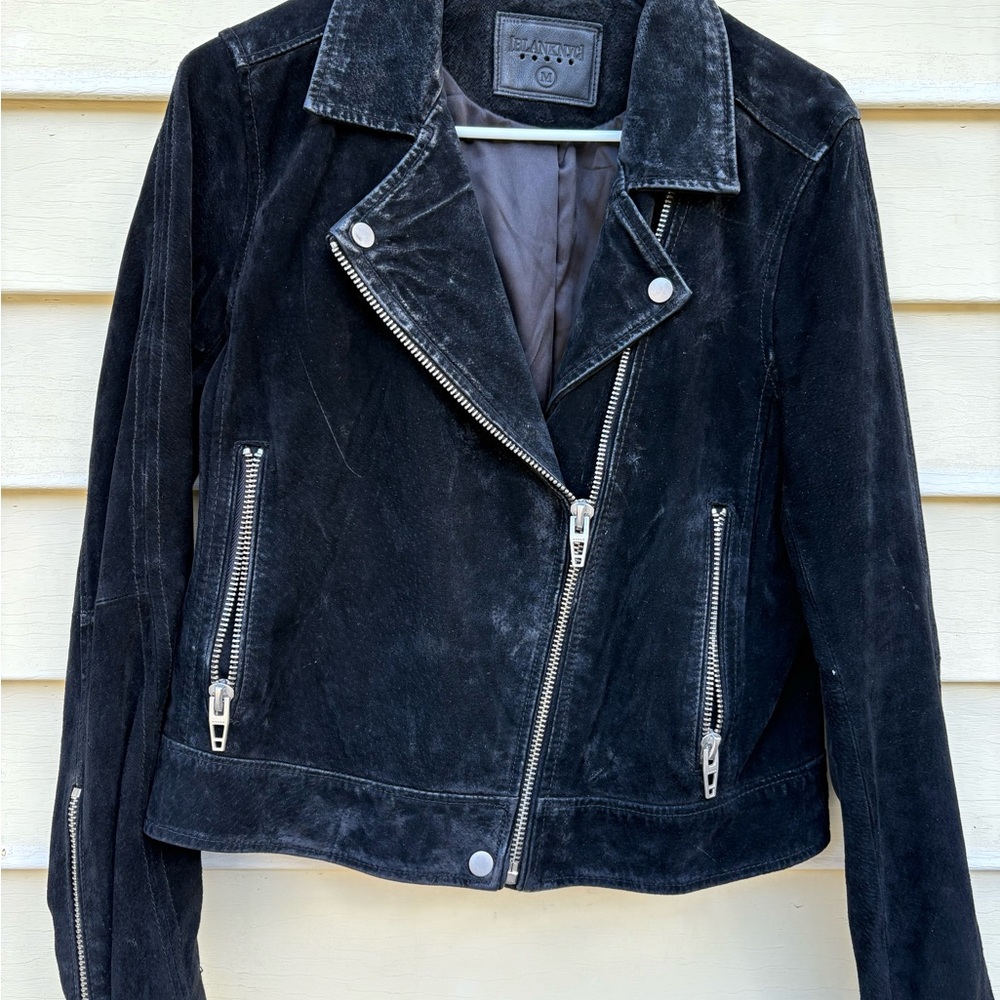 Black Suede Women's Jacket